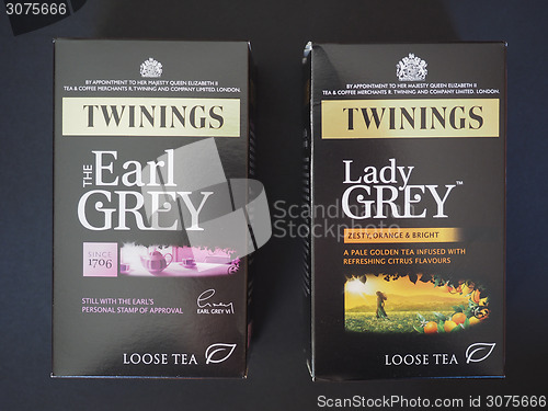 Image of Lady Grey and Earl Grey Twinings Tea