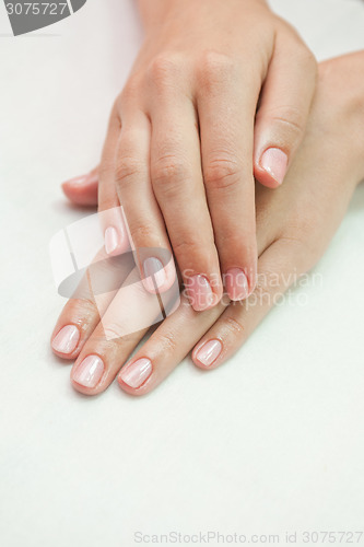 Image of woman nails