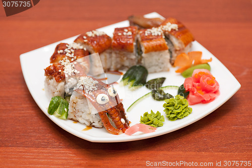 Image of Sushi rolls