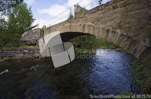 Image of stonebridge Laberg, Gratangen