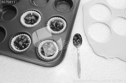 Image of Making mince pies in the kitchen