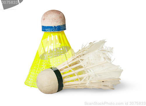 Image of Two Old Badminton Shuttlecock