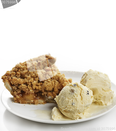 Image of Apple Pie And Ice Cream