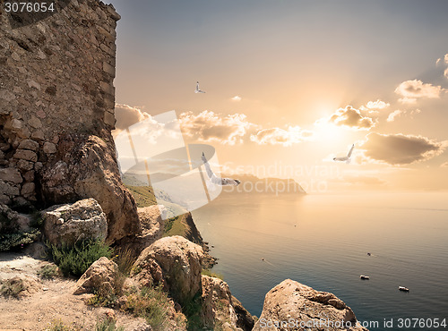 Image of Tower near sea