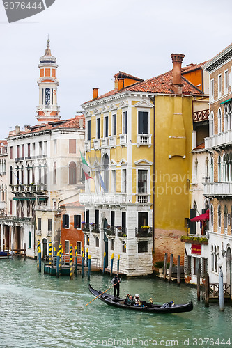 Image of Gondola in water canal