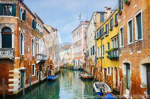 Image of Typical water canal in Venice