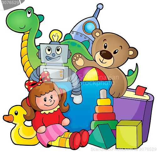 Image of Heap of toys