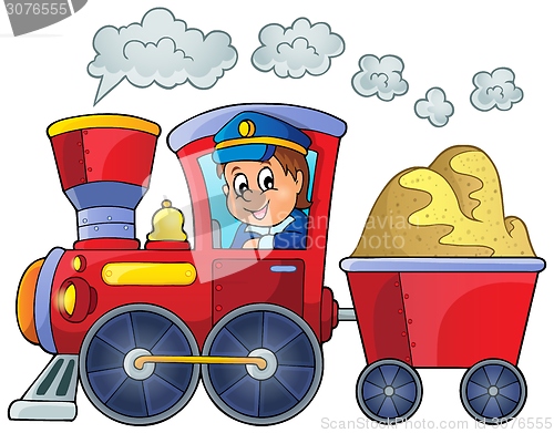 Image of Image with train theme 2
