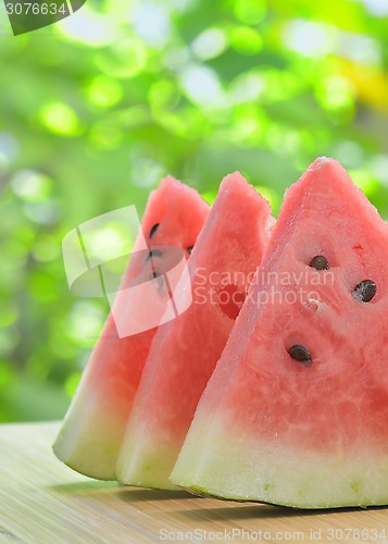 Image of Slices of watermelon 