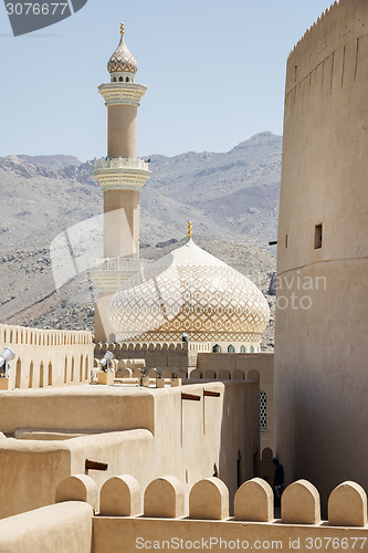 Image of Fort and mosque Nizwa