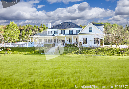 Image of Beautiful Custom Built Home Facade