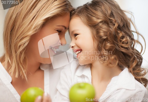 Image of mother and daughter