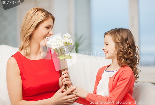 Image of mother and daughter