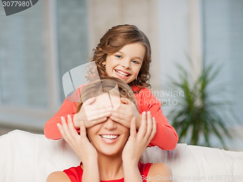 Image of mother and daughter