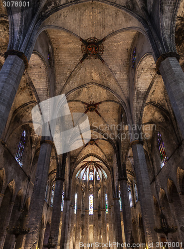 Image of Gothic church interior