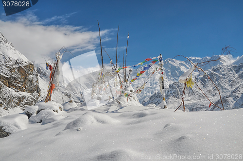 Image of Himalayas near Kanchenjunga