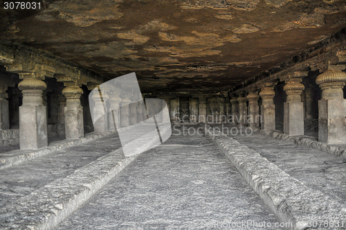 Image of Ellora caves in India