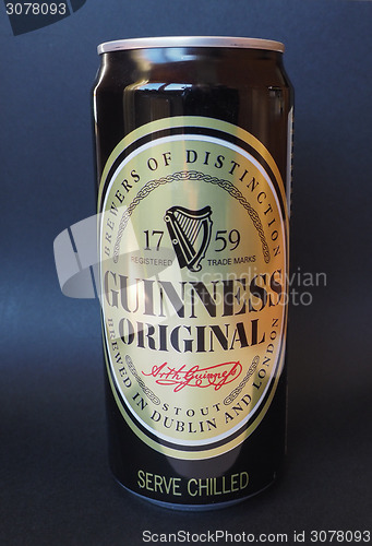 Image of Guinness beer can