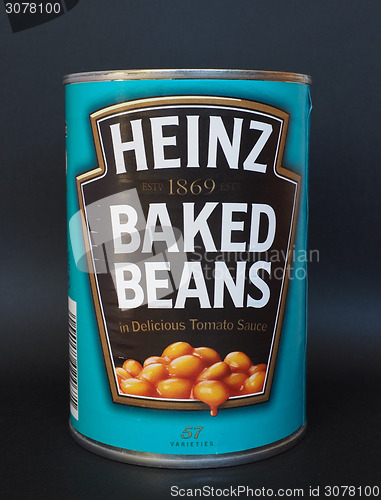 Image of Heinz backed beans