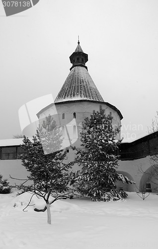 Image of tower of the monastery