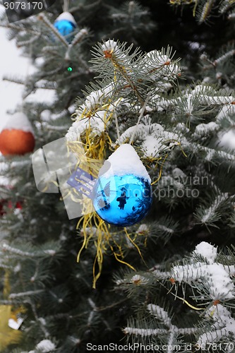 Image of Green Christmas tree 