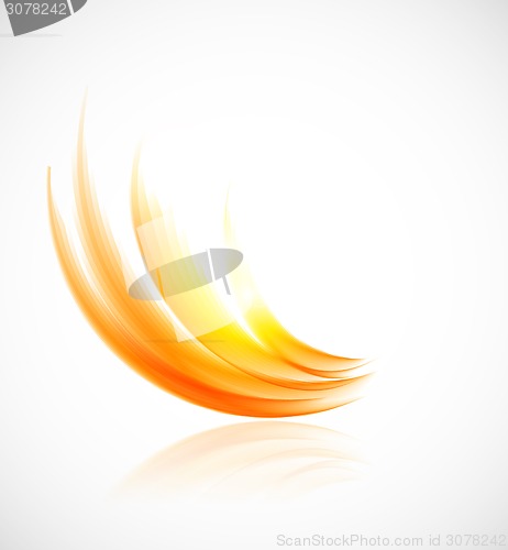 Image of Abstract orange background