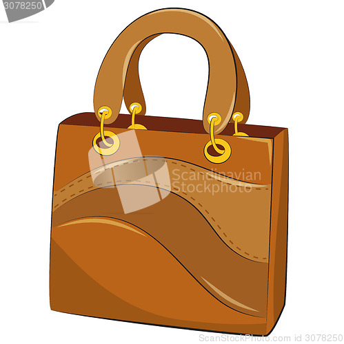 Image of handbags. Vector illustration on white background