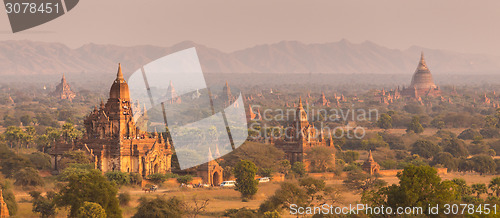 Image of Tamples of Bagan, Burma, Myanmar, Asia.
