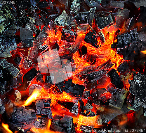 Image of Live coals
