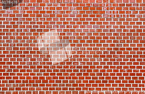 Image of Red brick wall texture