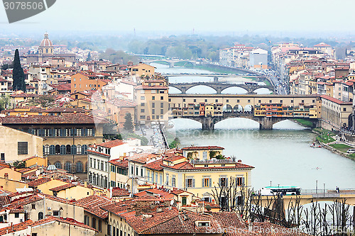 Image of Ponte Vecchio in Florence, Italy