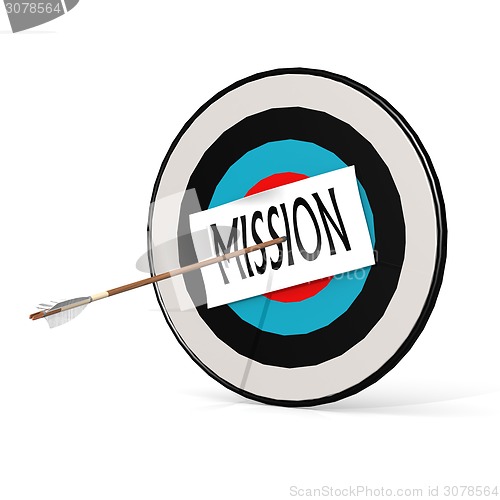 Image of Arrow, mission and board