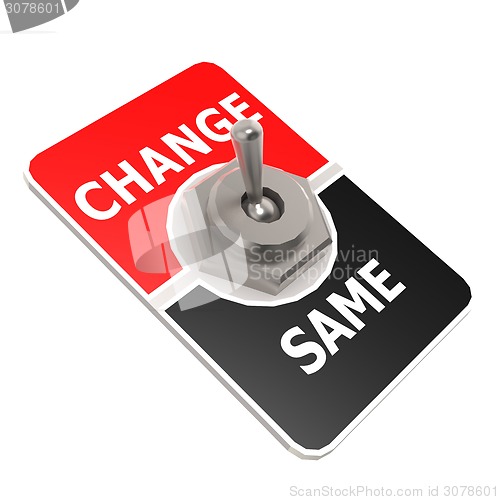 Image of Change toggle switch