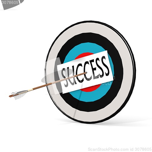 Image of Arrow, success and board