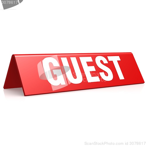 Image of Guest tag