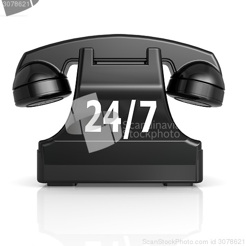 Image of Black 247 phone