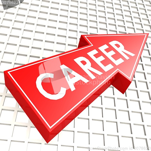 Image of Career arrow with graph background