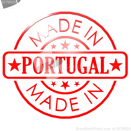 Image of Made in Portugal red seal