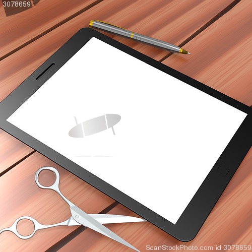 Image of Blank tablet