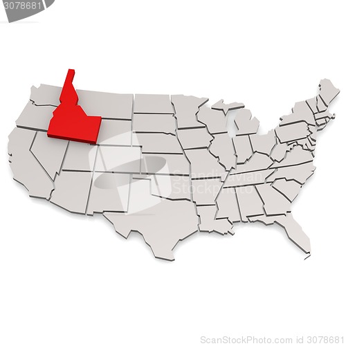 Image of Idaho map