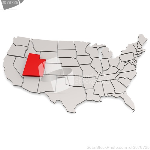 Image of Utah map