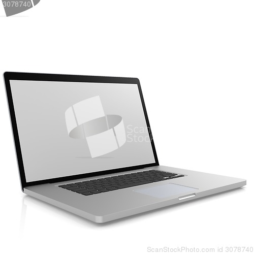 Image of Laptop isolated