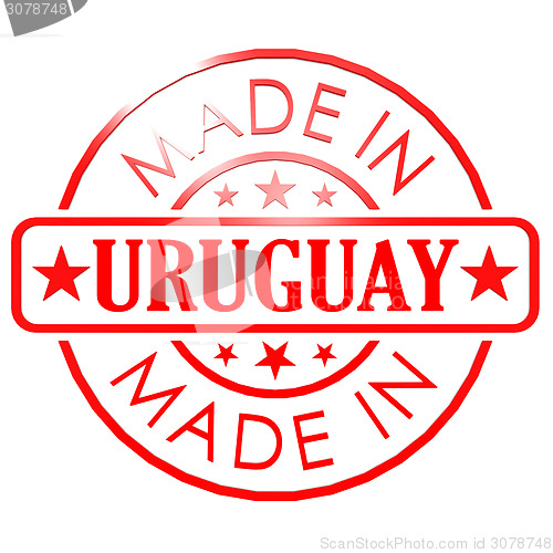Image of Made in Uruguay red seal