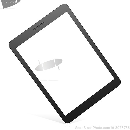 Image of Blank slanted tablet 