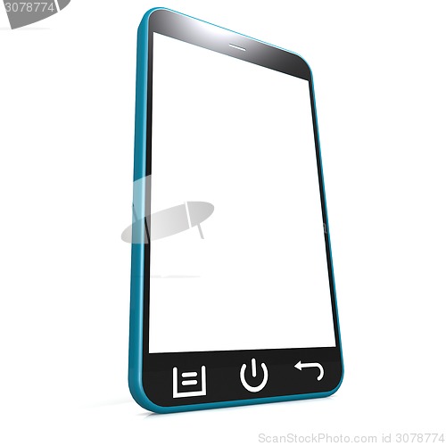 Image of Blue smartphone