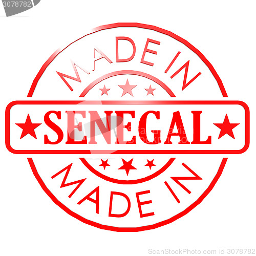 Image of Made in Senegal red seal