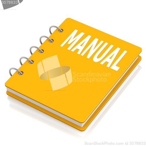 Image of Manual hard cover book