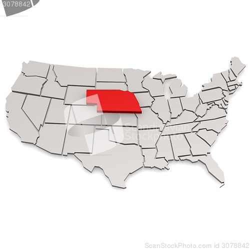 Image of Nebraska map