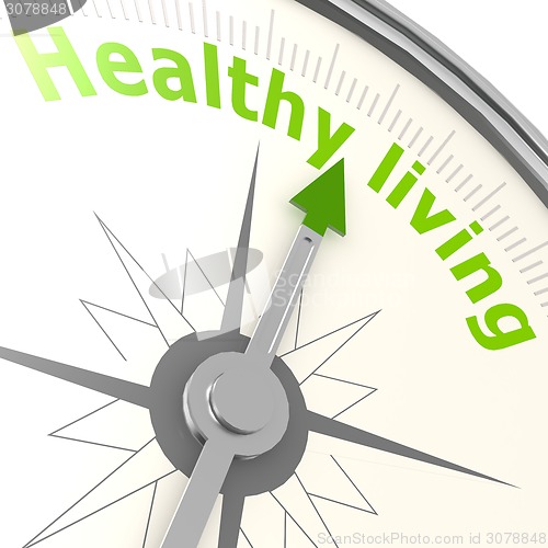 Image of Healthy living compass