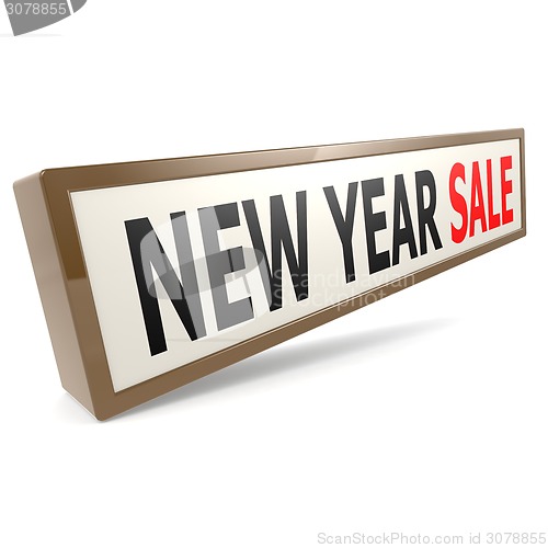 Image of New year sale banner
